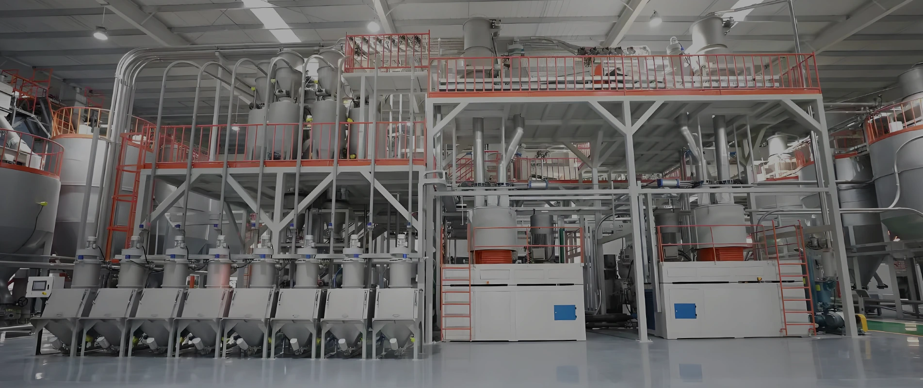 Hệ thống cấp liệu định lượng trộn trộn tự động của Trung Quốc
